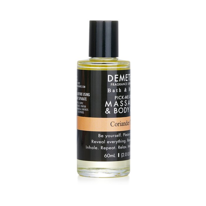 Coriander Tea Massage & Body Oil - 60ml/2oz