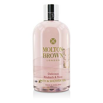 Delicious Rhubarb & Rose Bath & Shower Gel - 300ml/10oz