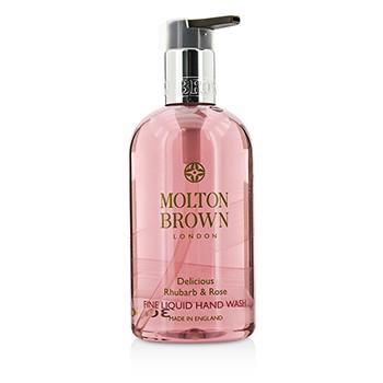 Delicious Rhubarb & Rose Fine Liquid Hand Wash - 300ml/10oz