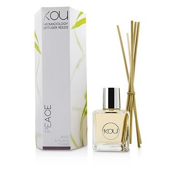 Aromacology Diffuser Reeds - Peace (rose & Ylang Ylang - 9 Months Supply) - 175ml