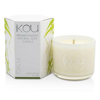 Eco-luxury Aromacology Natural Wax Candle Glass - Calm (lemongrass & Lime) - 85g