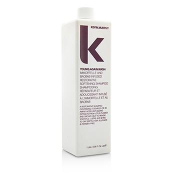 Young.again.wash (immortelle And Baobab Infused Restorative Softening Shampoo - To Dry Brittle Hair) - 1000ml/33.6oz