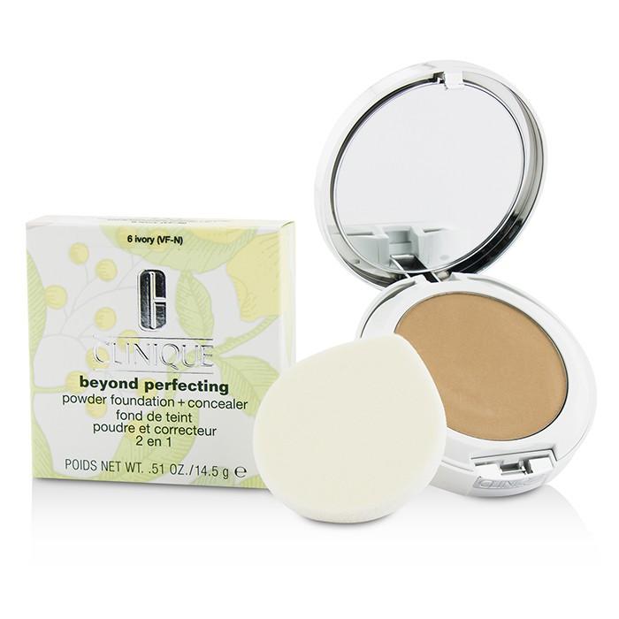 Beyond Perfecting Powder Foundation + Corrector - # 06 Ivory (vf-n) - 14.5g/0.51oz