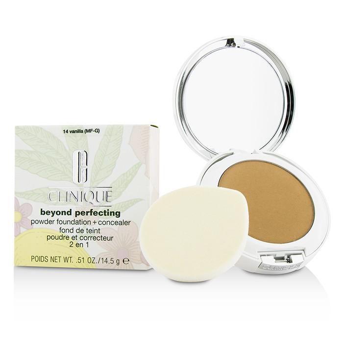 Beyond Perfecting Powder Foundation + Corrector - # 14 Vanilla (mf-g) - 14.5g/0.51oz