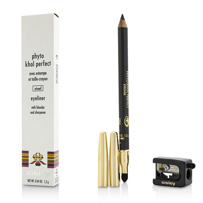 Phyto Khol Perfect Eyeliner (with Blender And Sharpener) - # Steel - 1.2g/0.04oz