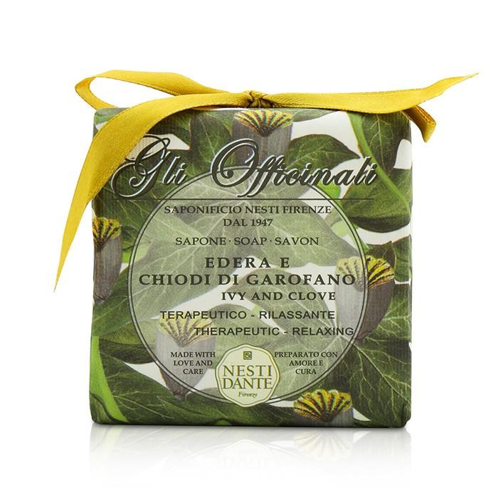 Gli Officinali Soap - Ivy & Clove - Therapeutic & Relaxing - 200g/7oz