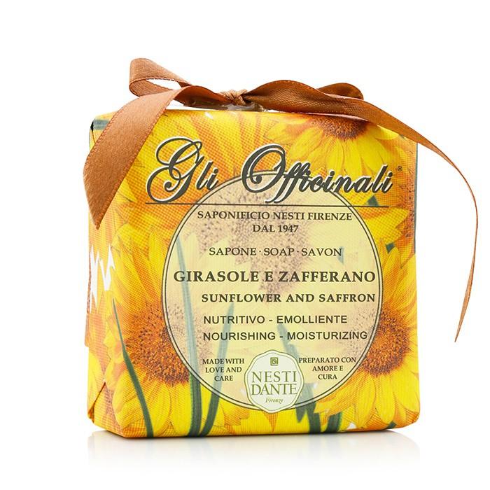 Gli Officinali Soap - Sunflower & Zafferano - Nourishing & Moisturizing - 200g/7oz