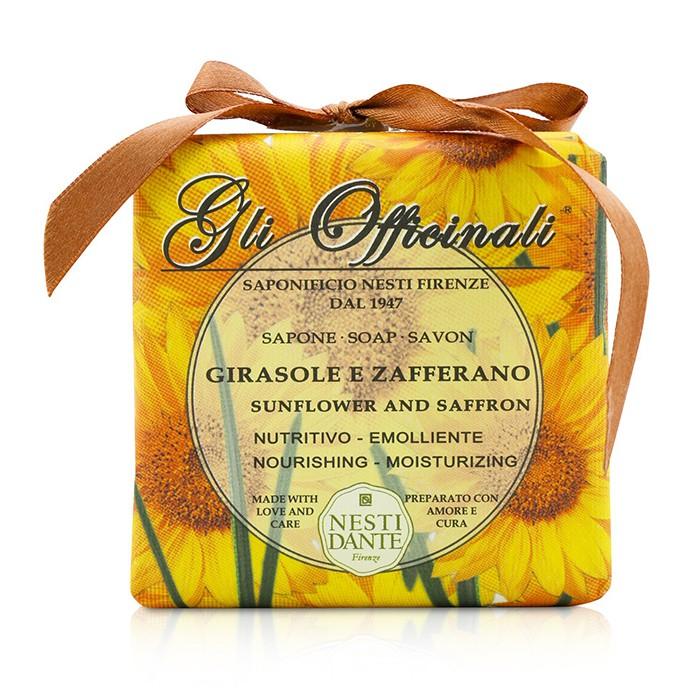 Gli Officinali Soap - Sunflower & Zafferano - Nourishing & Moisturizing - 200g/7oz