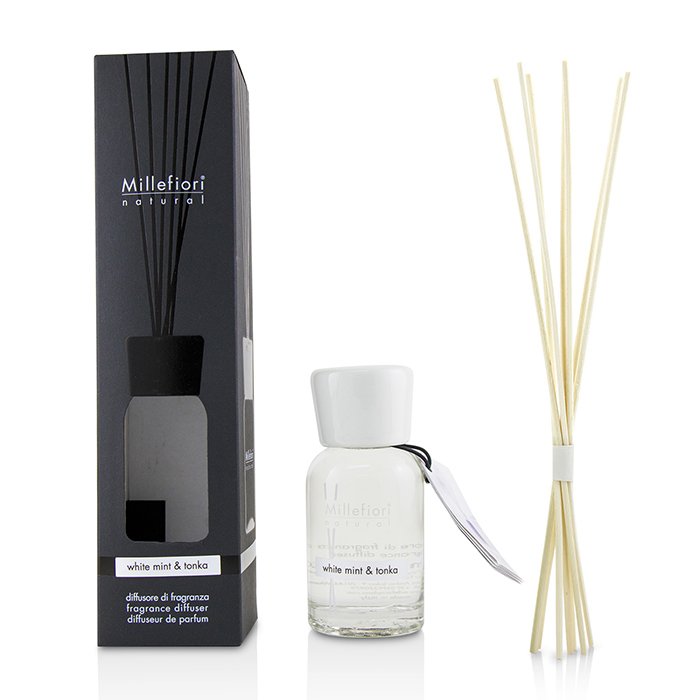 Natural Fragrance Diffuser - White Mint & Tonka - 100ml/3.38oz