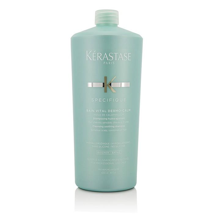 Specifique Bain Vital Dermo-calm Cleansing Soothing Shampoo (sensitive Scalp, Combination Hair) - 1000ml/34oz