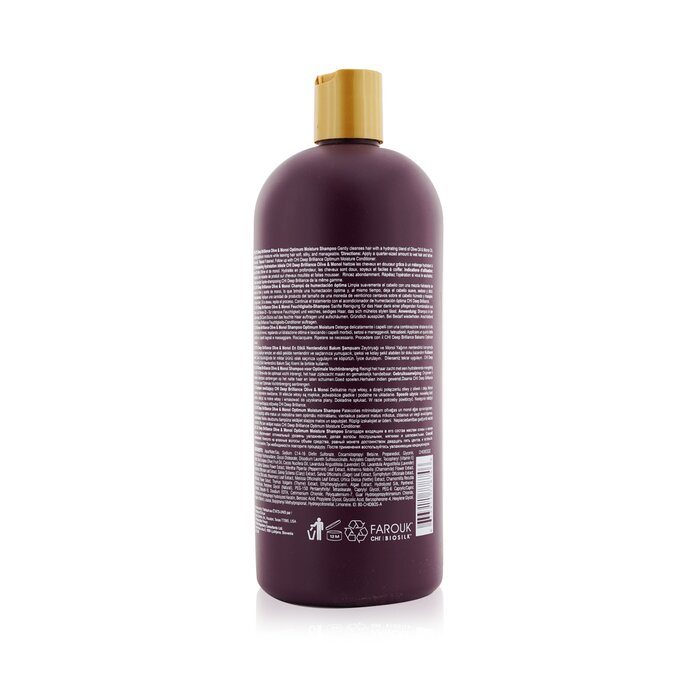 Deep Brilliance Olive & Monoi Optimum Moisture Shampoo - 946ml/32oz