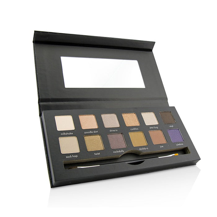 Rock The Croc Eyeshadow Palette (12x Eyeshadow, 1x Double Ended Eyeshadow Brush) - 12x0.8g/0.03oz