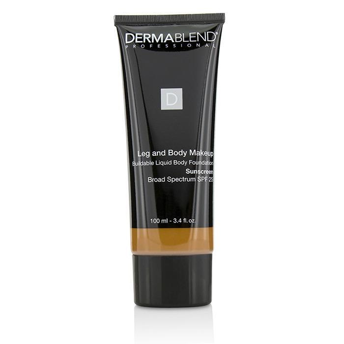 Leg And Body Make Up Buildable Liquid Body Foundation Sunscreen Broad Spectrum Spf 25 - 