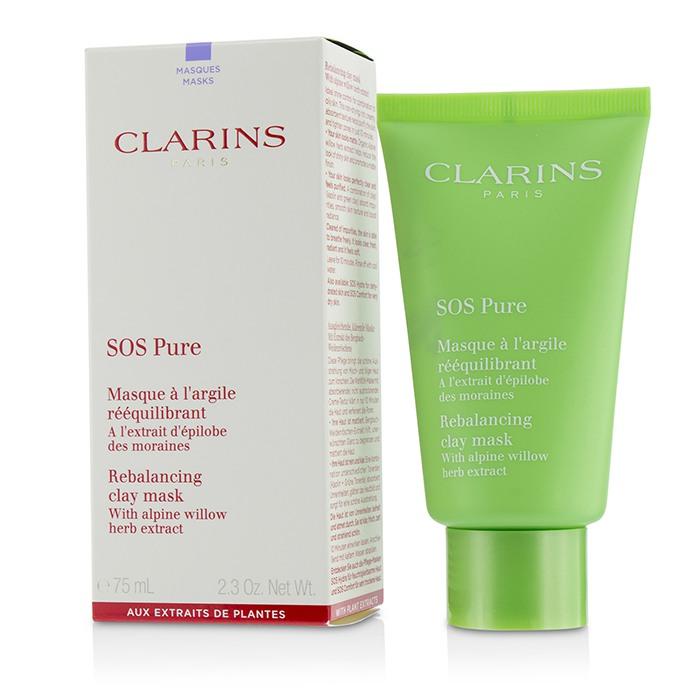 Sos Pure Rebalancing Clay Mask With Alpine Willow - Combination To Oily Skin - 75ml/2.3oz