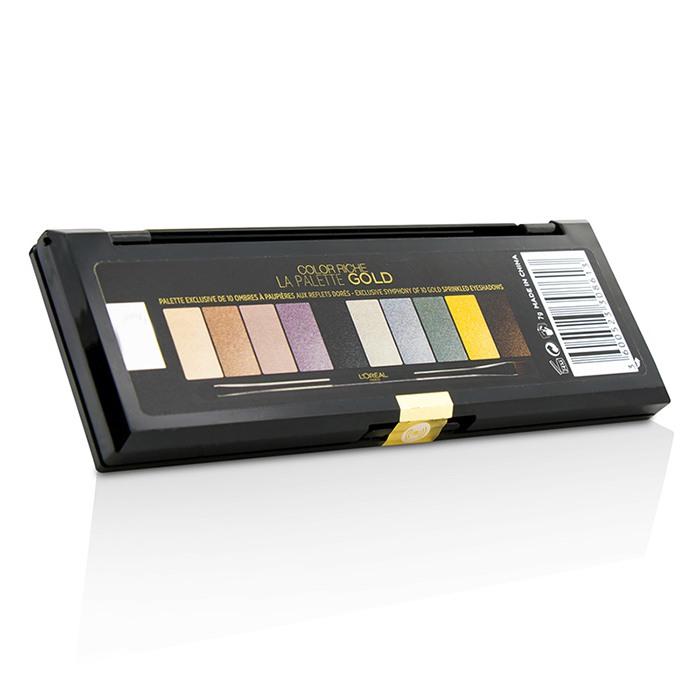 Color Riche Eyeshadow Palette - (gold) - 7g/0.23oz