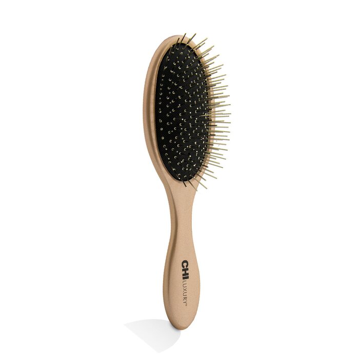 Luxury Metal Pin Paddle Brush - 1pc