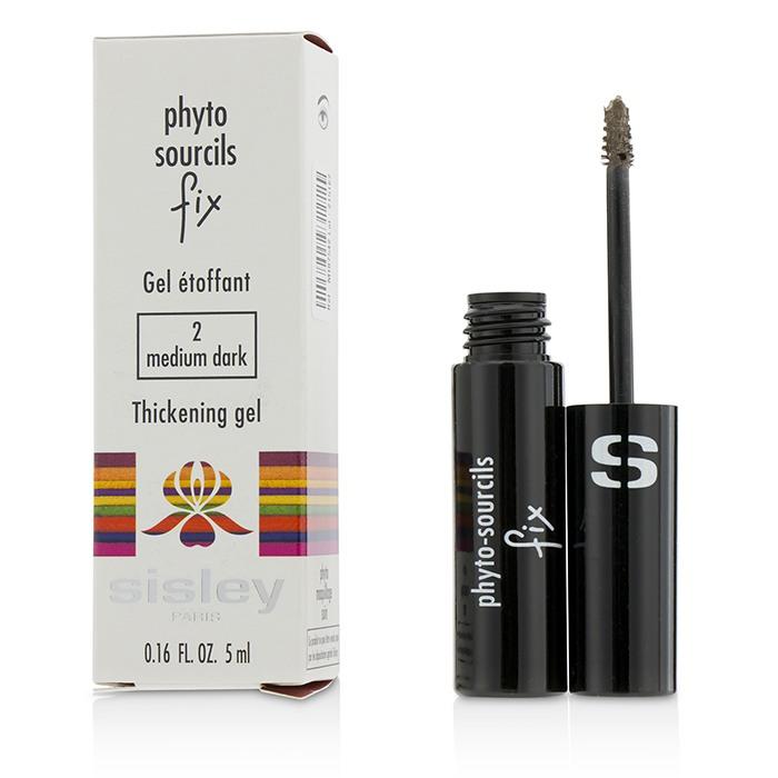 Phyto Sourcils Fix Thickening Gel - # 2 Medium Dark - 5ml/0.16oz