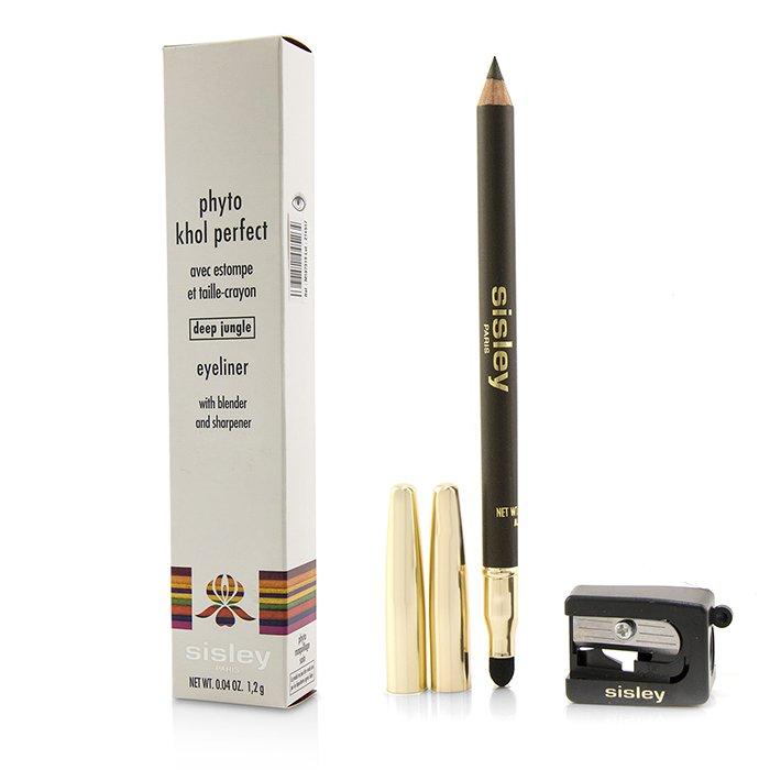 Phyto Khol Perfect Eyeliner (with Blender And Sharpener) - # Deep Jungle - 1.2g/0.04oz