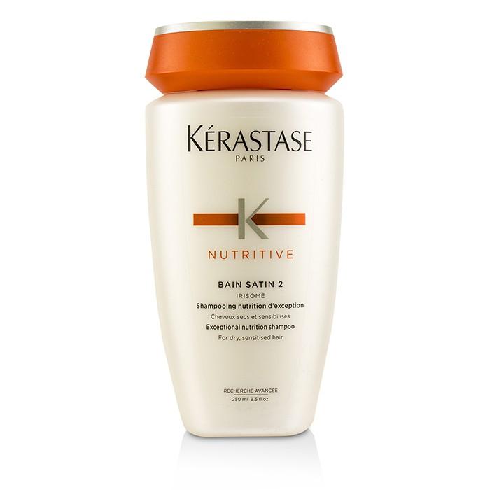 Nutritive Bain Satin 2 Exceptional Nutrition Shampoo (for Dry, Sensitised Hair) - 250ml/8.5oz