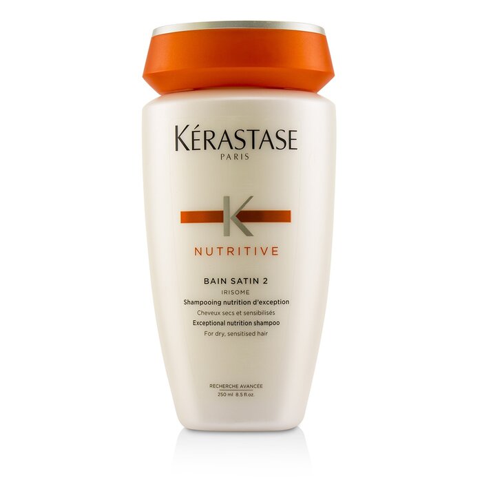 Nutritive Bain Satin 2 Exceptional Nutrition Shampoo (for Dry, Sensitised Hair) - 250ml/8.5oz