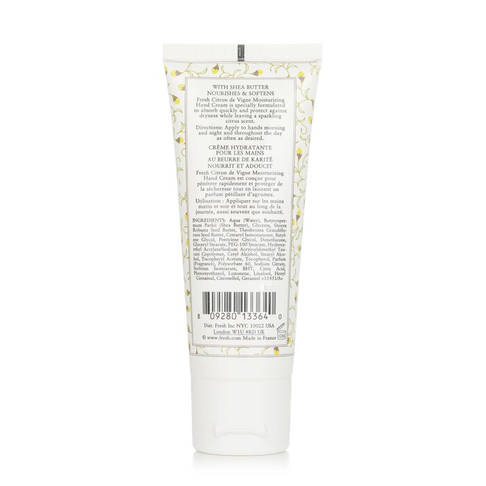 Citron De Vigne Moisturizing Hand Cream - 30ml/1oz