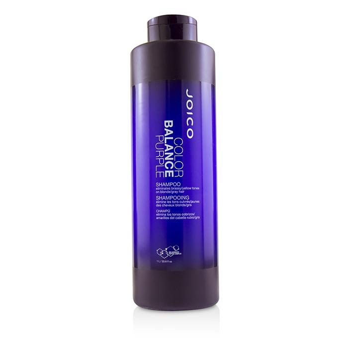 Color Balance Purple Shampoo (eliminates Brassy/yellow Tones On Blonde/gray Hair) - 1000ml/33.8oz