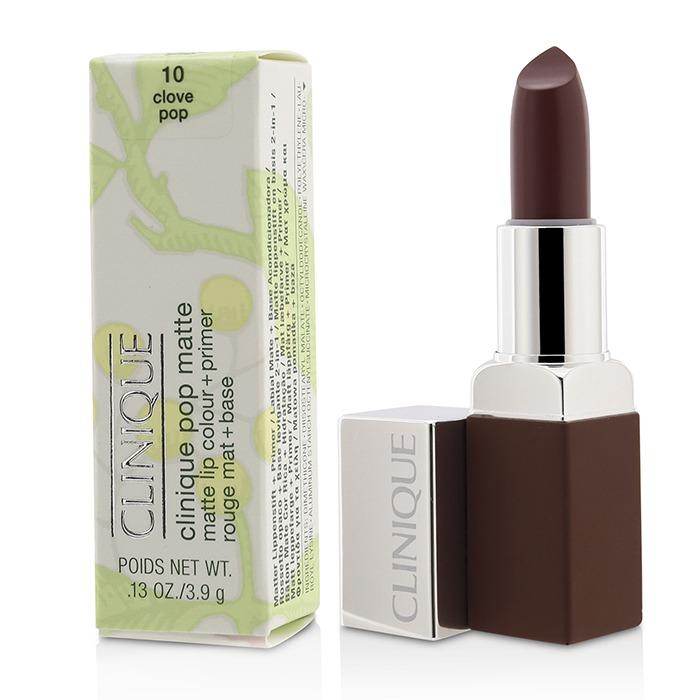 Pop Matte Lip Colour + Primer - # 10 Clove Pop - 3.9g/0.13oz