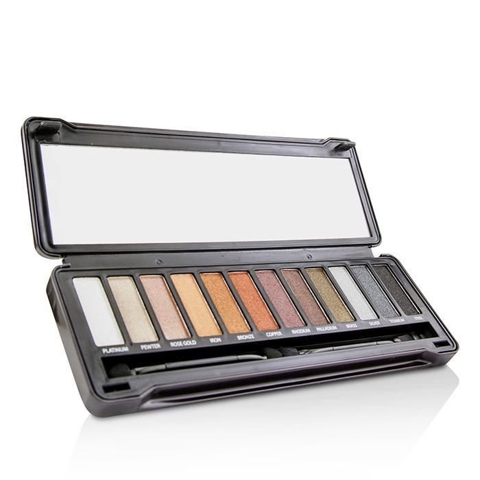 Eyeshadow Palette (12x Eyeshadow, 2x Applicator) - Metals - 12g/0.42oz