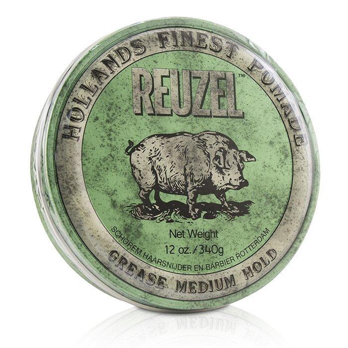 Green Pomade (grease Medium Hold) - 340g/12oz