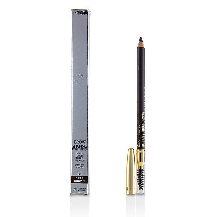 Brow Shaping Powdery Pencil - # 08 Dark Brown - 1.19g/0.042oz