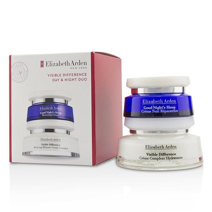 Visible Difference Day & Night Duo: Refining Moisture Cream Complex 100ml/3.4oz+good Night's Sleep Restoring Cream 50ml/1.7oz - 2pcs