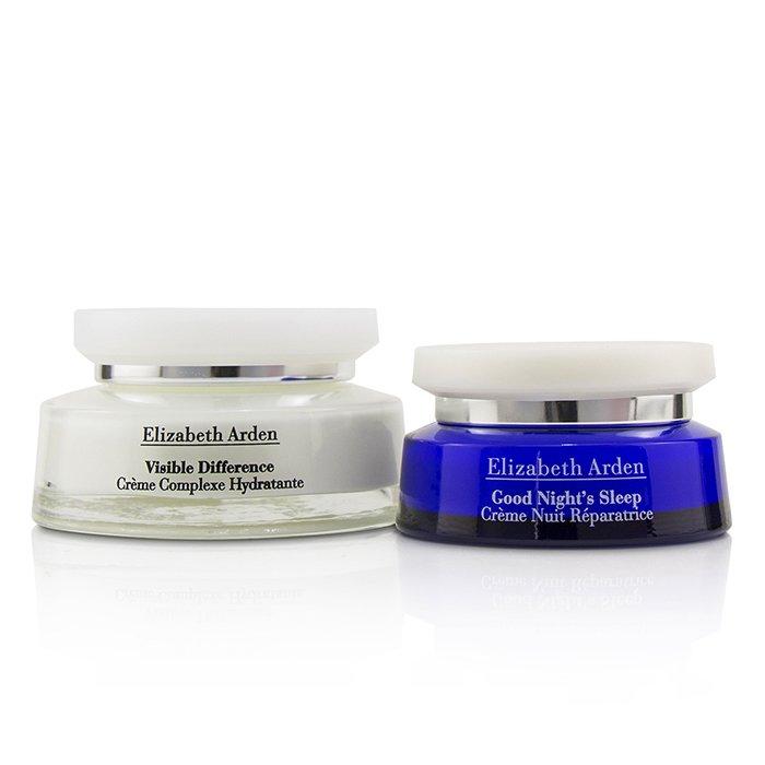 Visible Difference Day & Night Duo: Refining Moisture Cream Complex 100ml/3.4oz+good Night's Sleep Restoring Cream 50ml/1.7oz - 2pcs