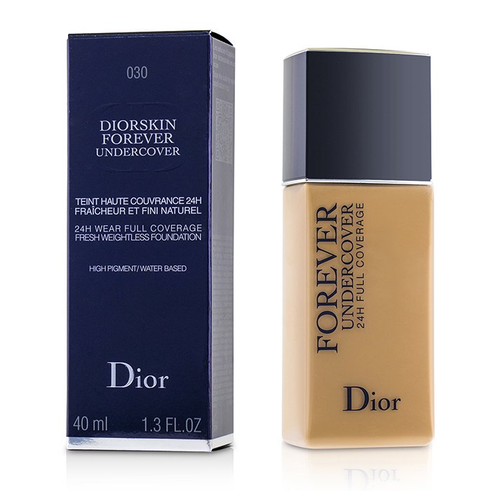 Diorskin Forever Undercover 24h Wear Full Coverage Water Based Foundation - # 030 Medium Beige - 40ml/1.3oz