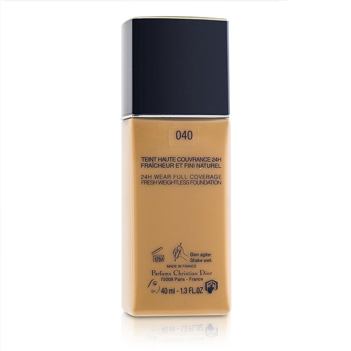 Diorskin Forever Undercover 24h Wear Full Coverage Water Based Foundation - # 040 Honey Beige - 40ml/1.3oz