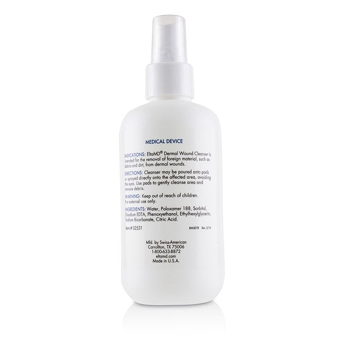 Dermal Wound Cleanser (with 21 Lint-free Cosmetic Pads) - 236ml/8oz