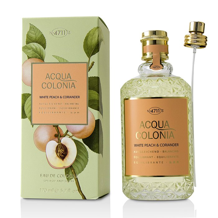 Acqua Colonia White Peach & Coriander Eau De Cologne Spray - 170ml/5.7oz