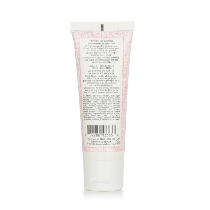 Honeysuckle Moisturizing Hand Cream - 30ml/1oz