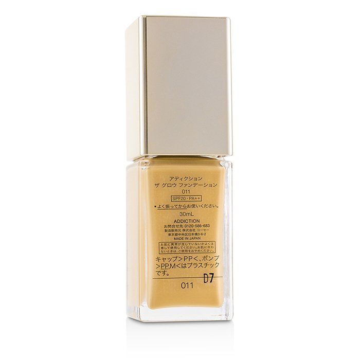 The Glow Foundation Spf 20 - # 011 (warm Sand) - 30ml/1oz