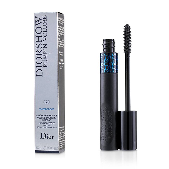 Diorshow Pump N Volume Waterproof Mascara - # 090 Black Pump - 5.2g/0.18oz