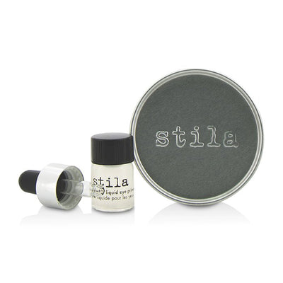 Magnificent Metals Foil Finish Eye Shadow With Mini Stay All Day Liquid Eye Primer - # Metallic Violet - 2pcs