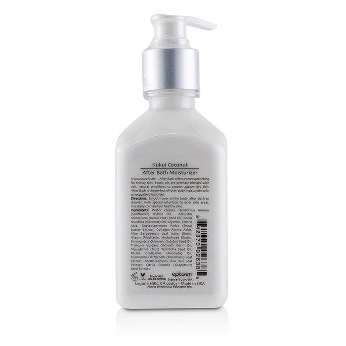 After Bath Moisturizer - Kukui Coconut - 250ml/8oz