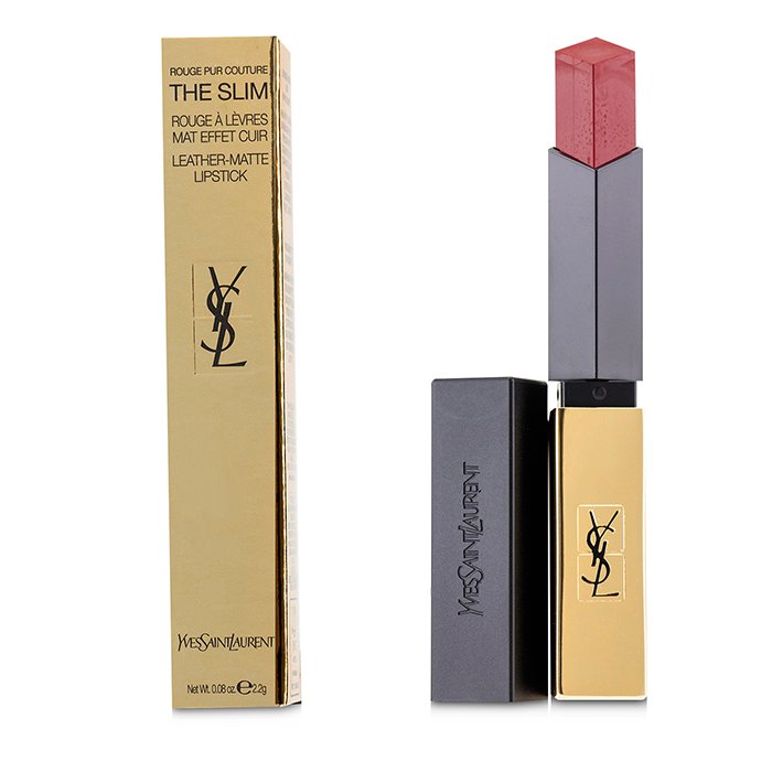 Rouge Pur Couture The Slim Leather Matte Lipstick - # 23 Mystery Red - 2.2g/0.08oz