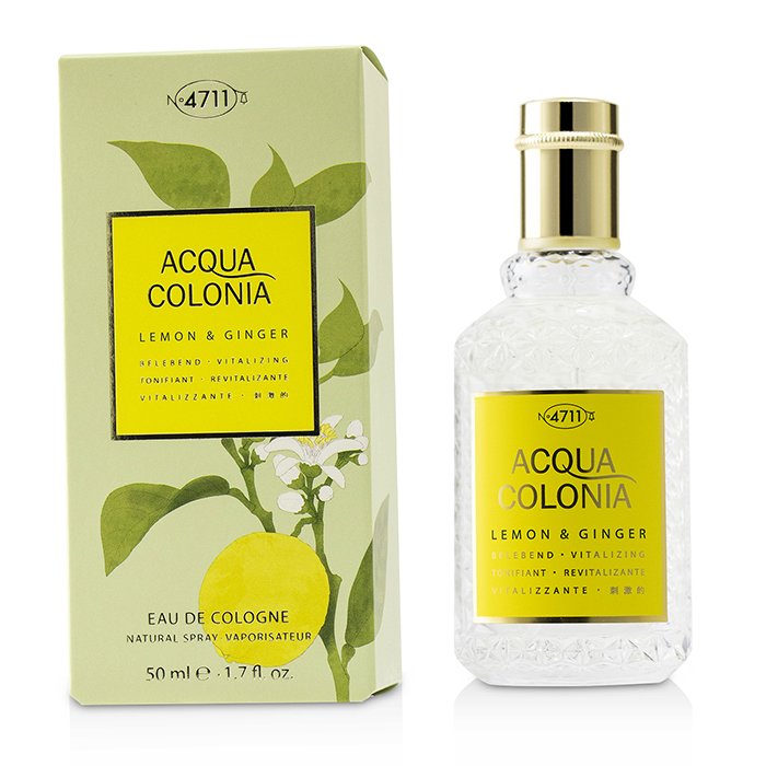 Acqua Colonia Lemon & Ginger Eau De Cologne Spray - 50ml/1.7oz