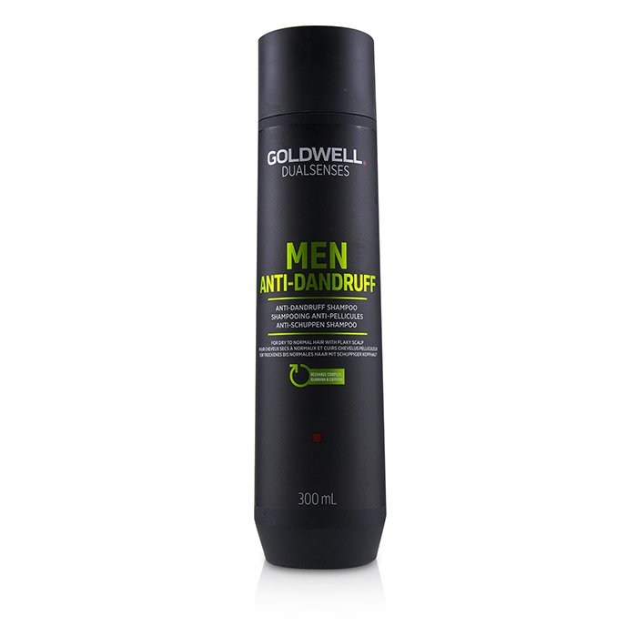 Dual Senses Men Anti-dandruff Shampoo (for Dry To Normal Hair With Flaky Scalp) - 300ml/10.1oz
