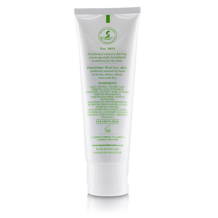 Lemon And Lime Luxury Shaving Cream - 75ml/2.5oz