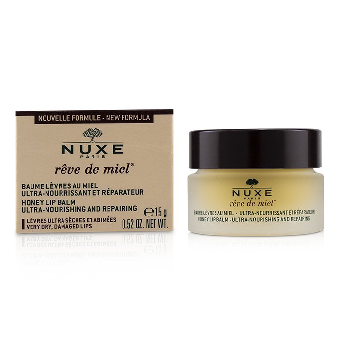 Reve De Miel Ultra-nourishing & Repairing Honey Lip Balm - For Very Dry, Damaged Lips - 15g/0.52oz