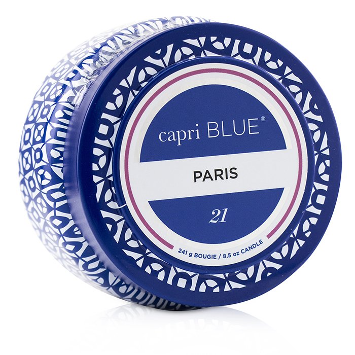 Printed Travel Tin Candle - Paris - 241g/8.5oz