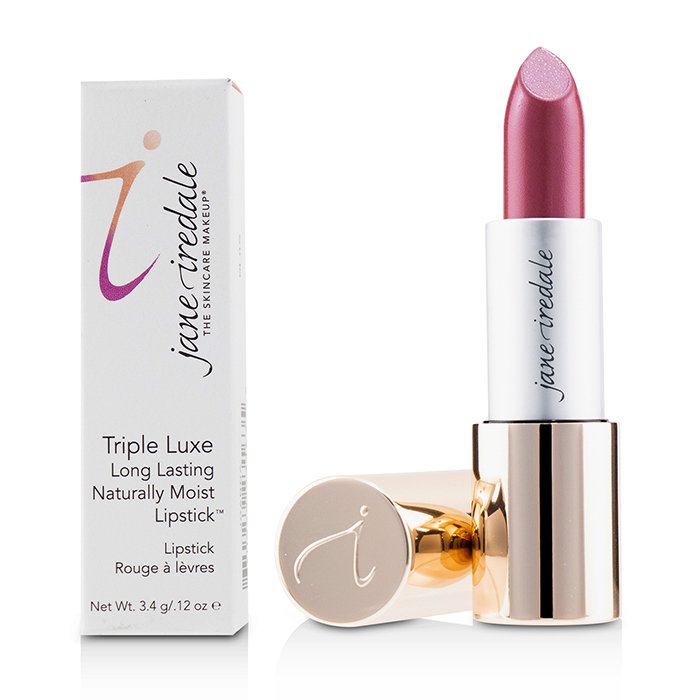 Triple Luxe Long Lasting Naturally Moist Lipstick - # Ella (deep Rose Brown) - 3.4g/0.12oz