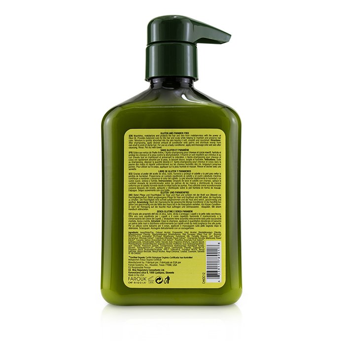 Olive Organics Hair & Body Conditioner (for Hair And Skin) - 340ml/11.5oz