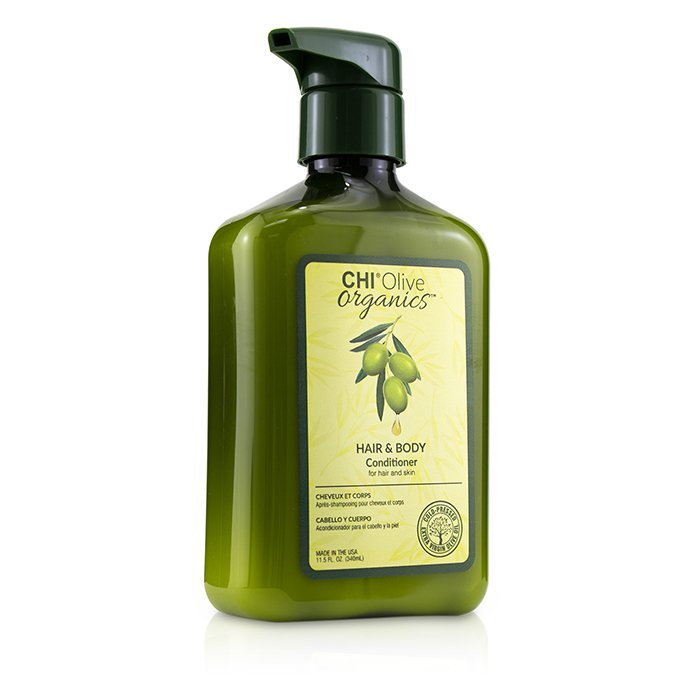 Olive Organics Hair & Body Conditioner (for Hair And Skin) - 340ml/11.5oz